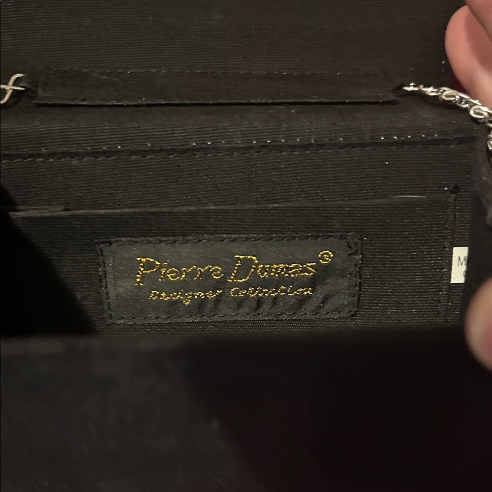 Suede Clutch with Fur - Picture 3 of 3